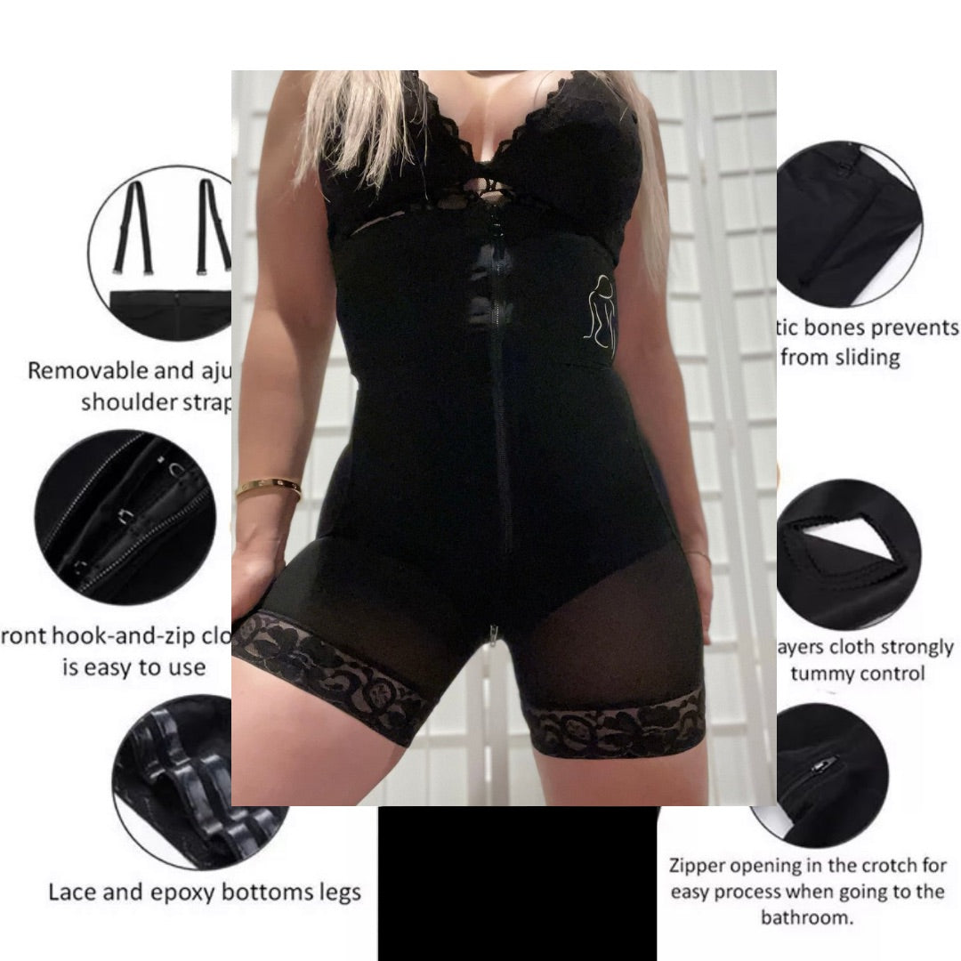 BBL Shapewear with zipper