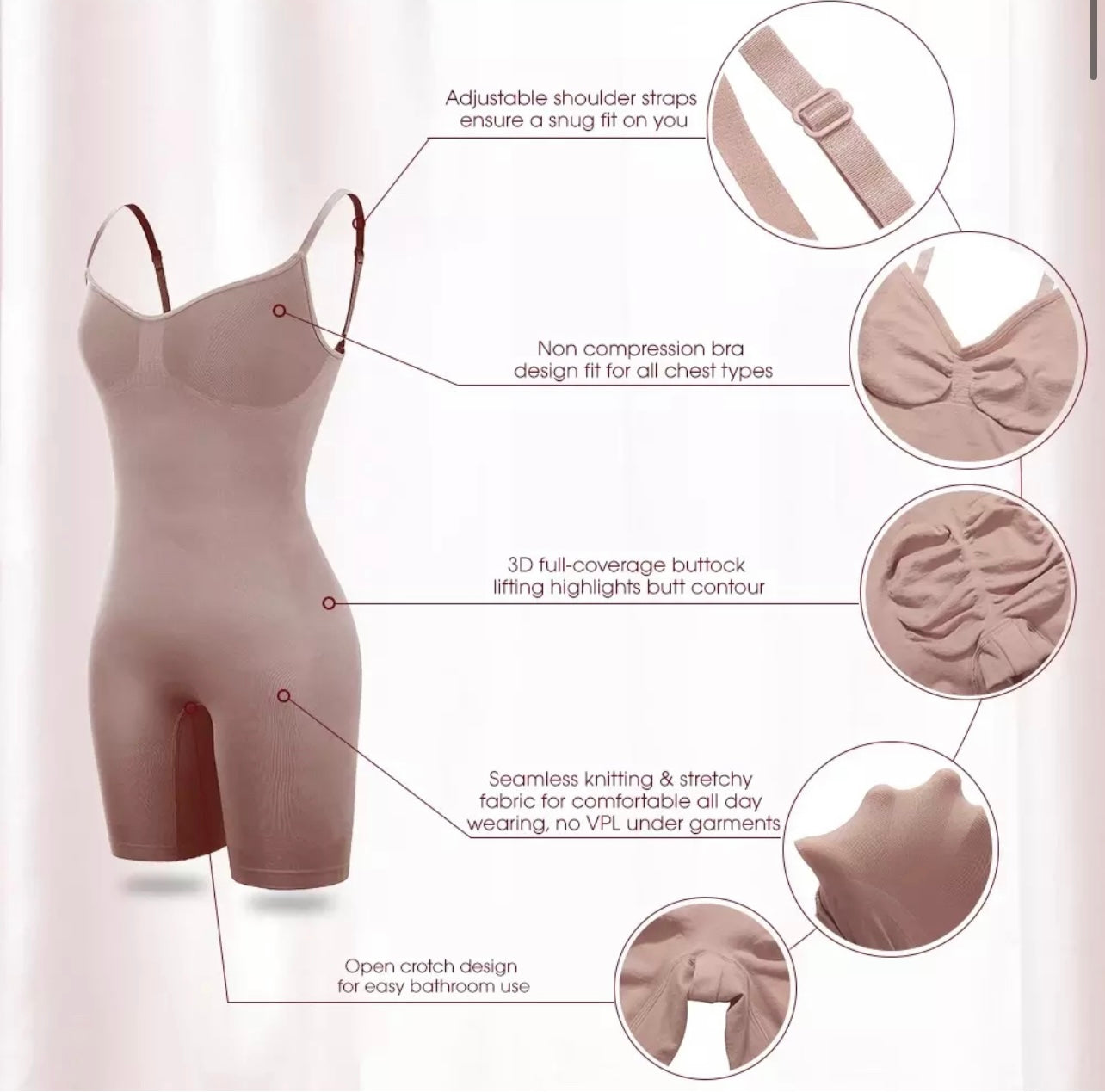 3D Modal Underwear Women High Waist Abdomen Lifting Seamless